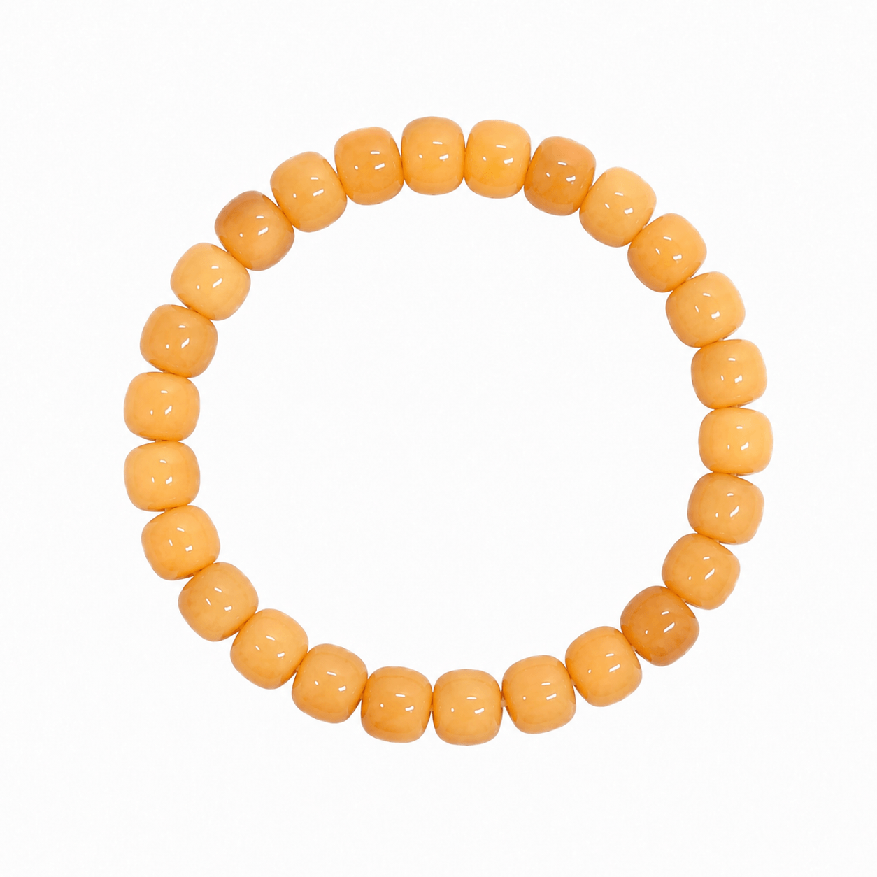 Golden Bodhi Meditation Bead Bracelet