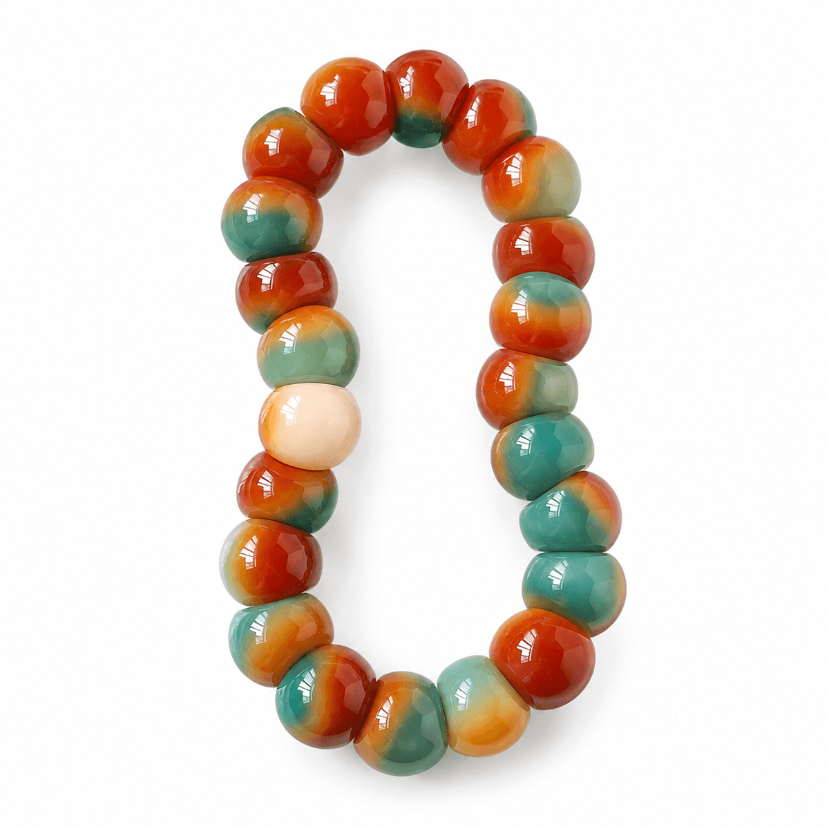 Natural Bodhi Garlic-Clove Fidget Bracelet