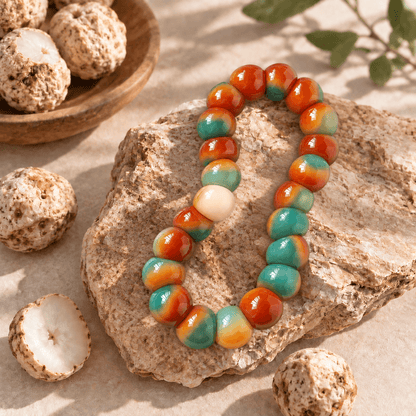 Natural Bodhi Garlic-Clove Fidget Bracelet