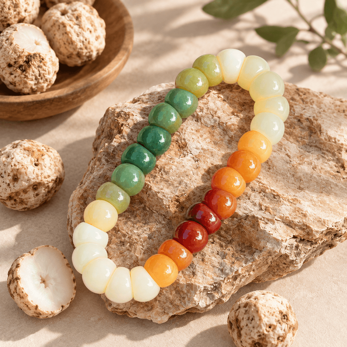 Natural Bodhi Ombre Fidget Bracelet