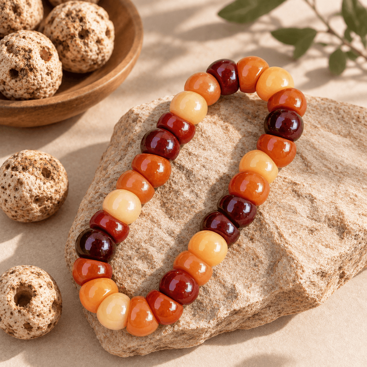 Natural Bodhi Ombre Fidget Bracelet
